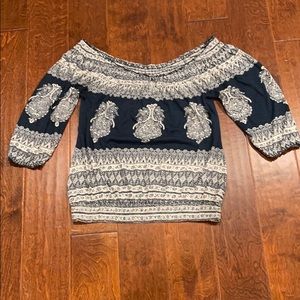 ❤️ Lucky Brand Off Shoulder Top Medium
